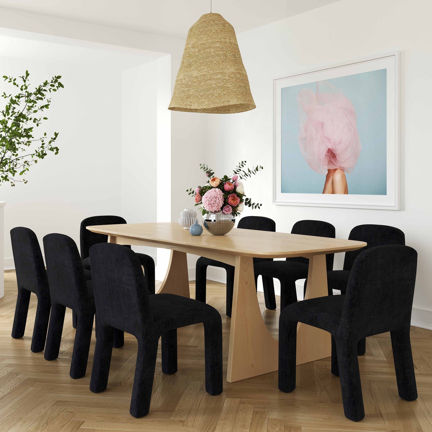 Mesa de Comedor CYBILL NATURAL