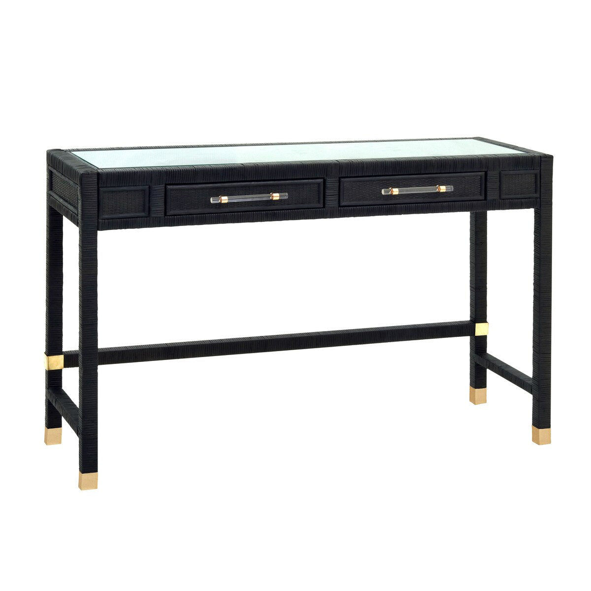 Amara Natural Rattan Desk