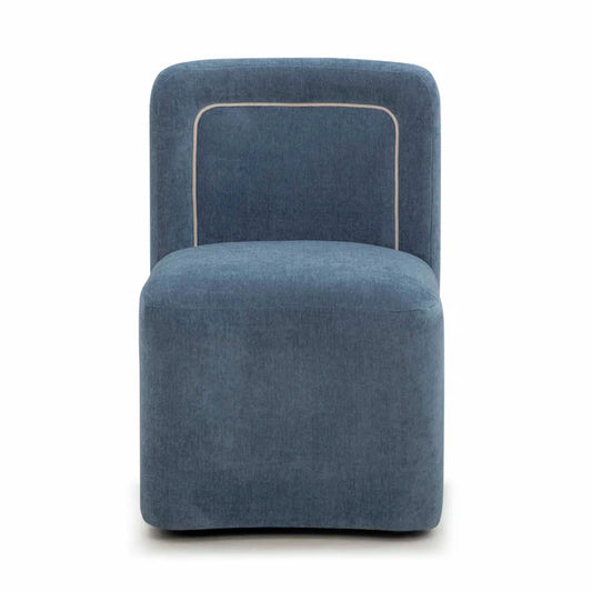 Dolce Velvet Rolling Desk Chair