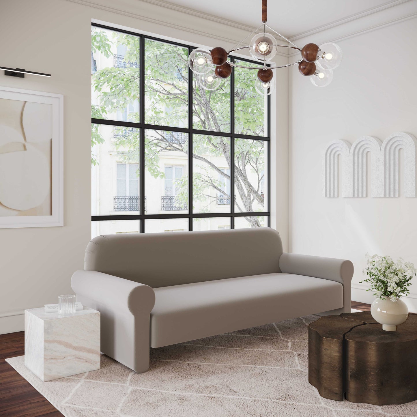 Mesa Lateral KEIRA MARBLE