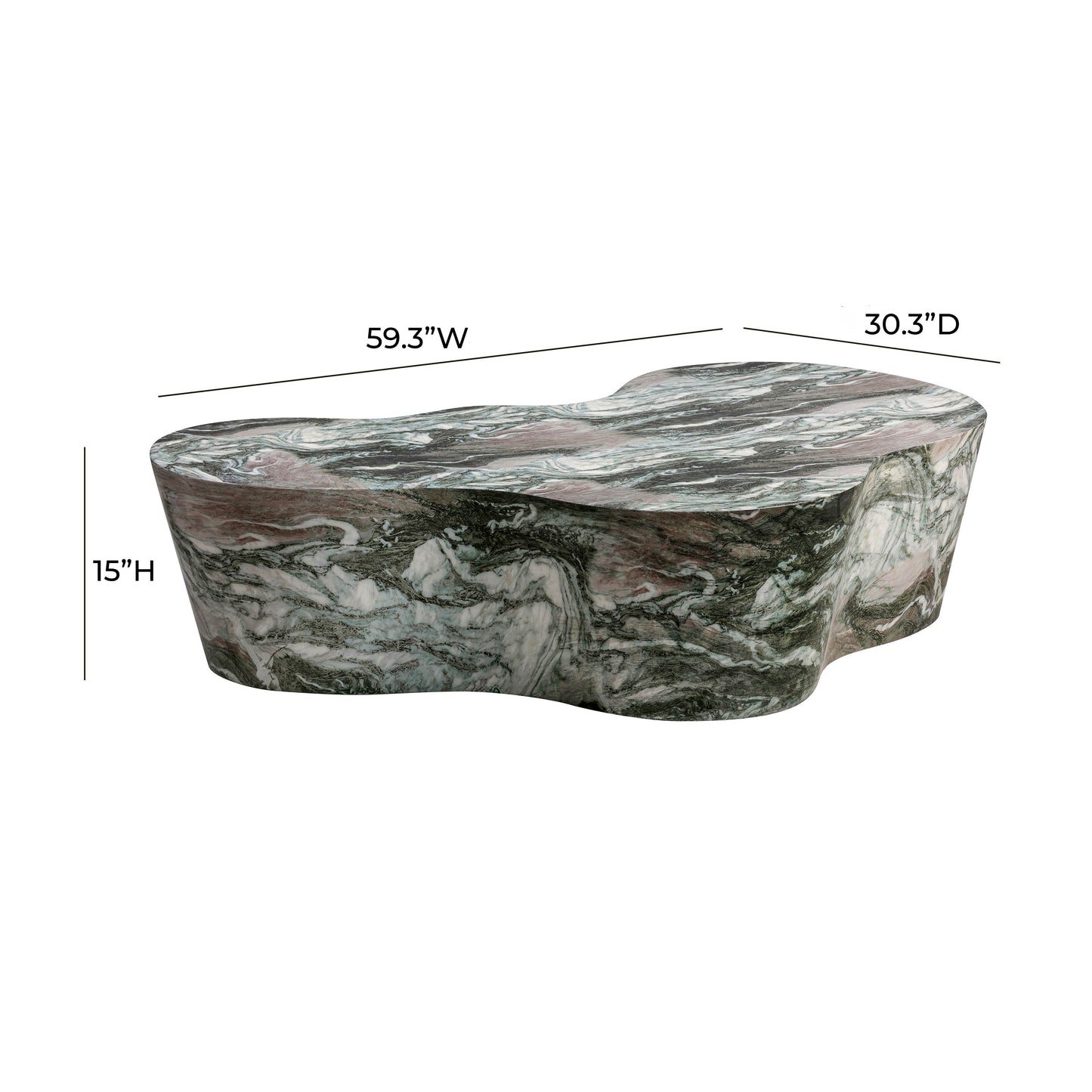 Slab Marble Coffee Table