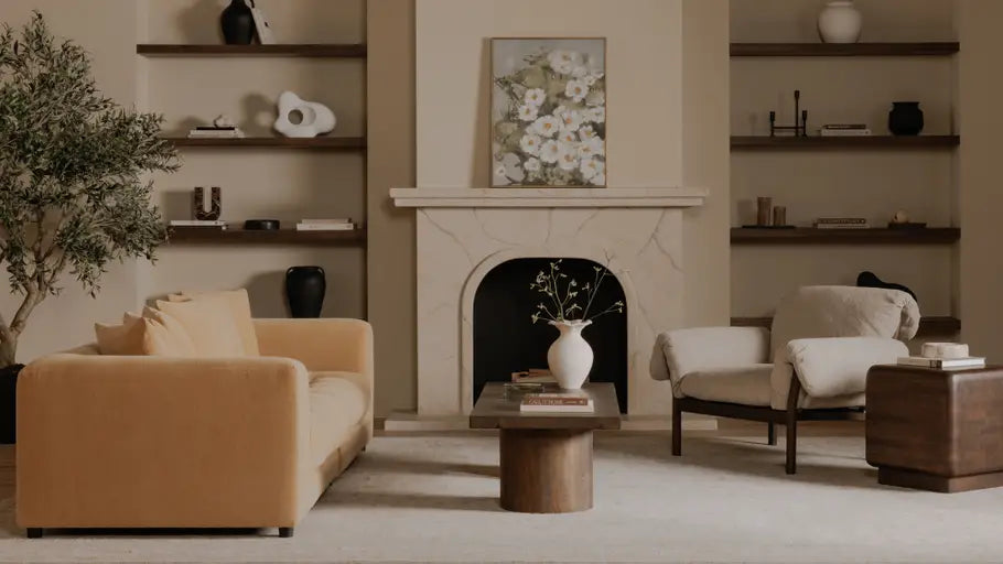 Hadley Coffee Table Warm Brown