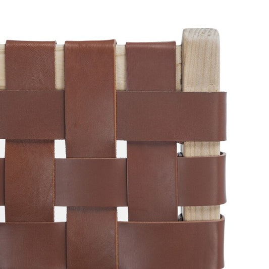 Taburete de bar Adah de cuero