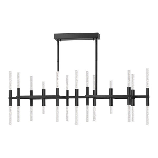 Evaria Acrylic Tube Chandelier