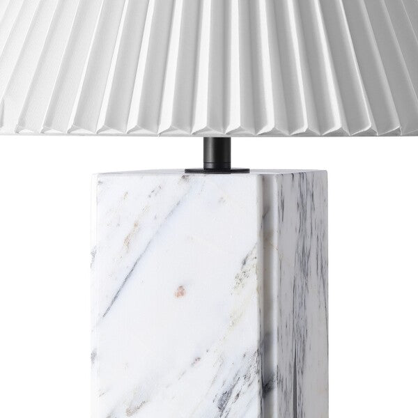 Mackenzie Square Marble Table Lamp