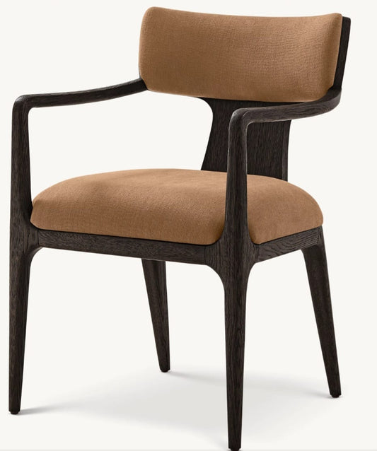LIGNÉ FABRIC DINING ARMCHAIR