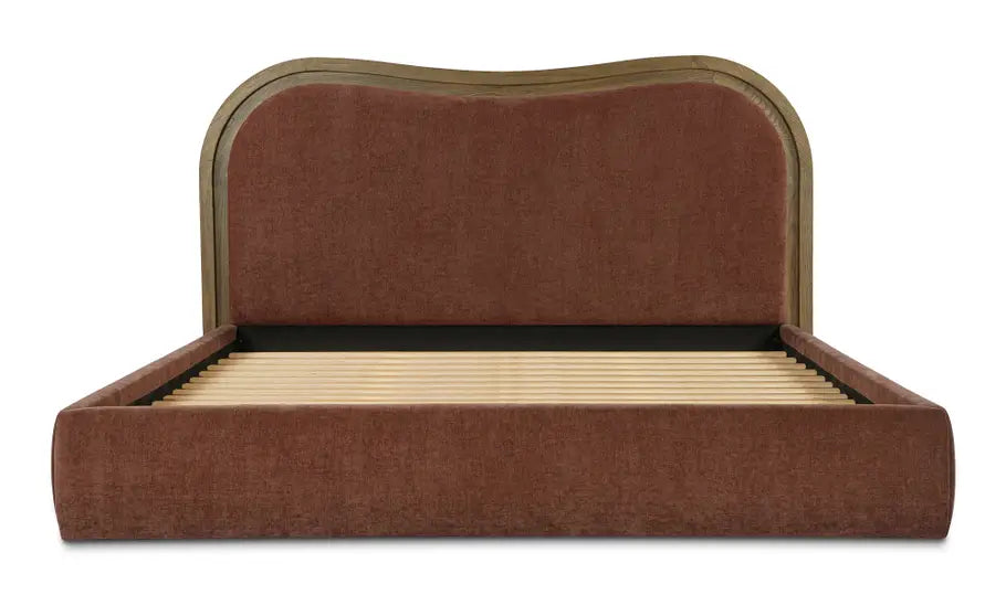 Camilla King Bed Warm Brown