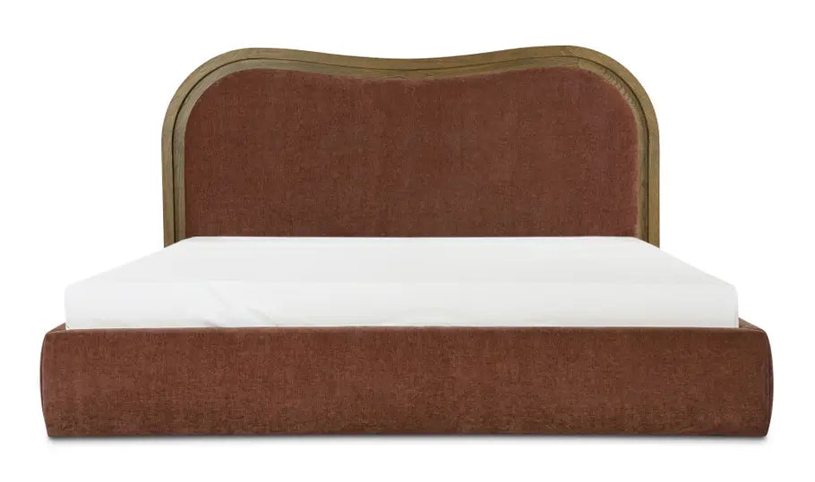 Camilla King Bed Warm Brown