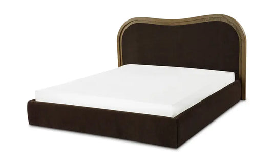 Camilla King Bed Warm Brown