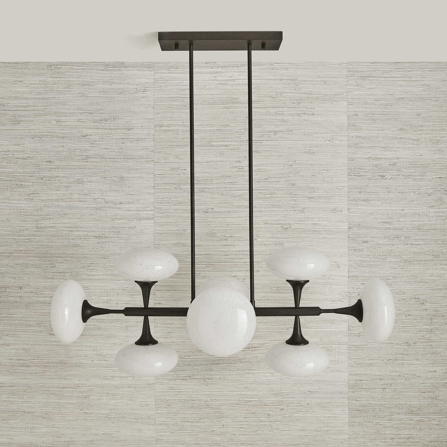 Vienna, 8 Lt Pendant - Brass