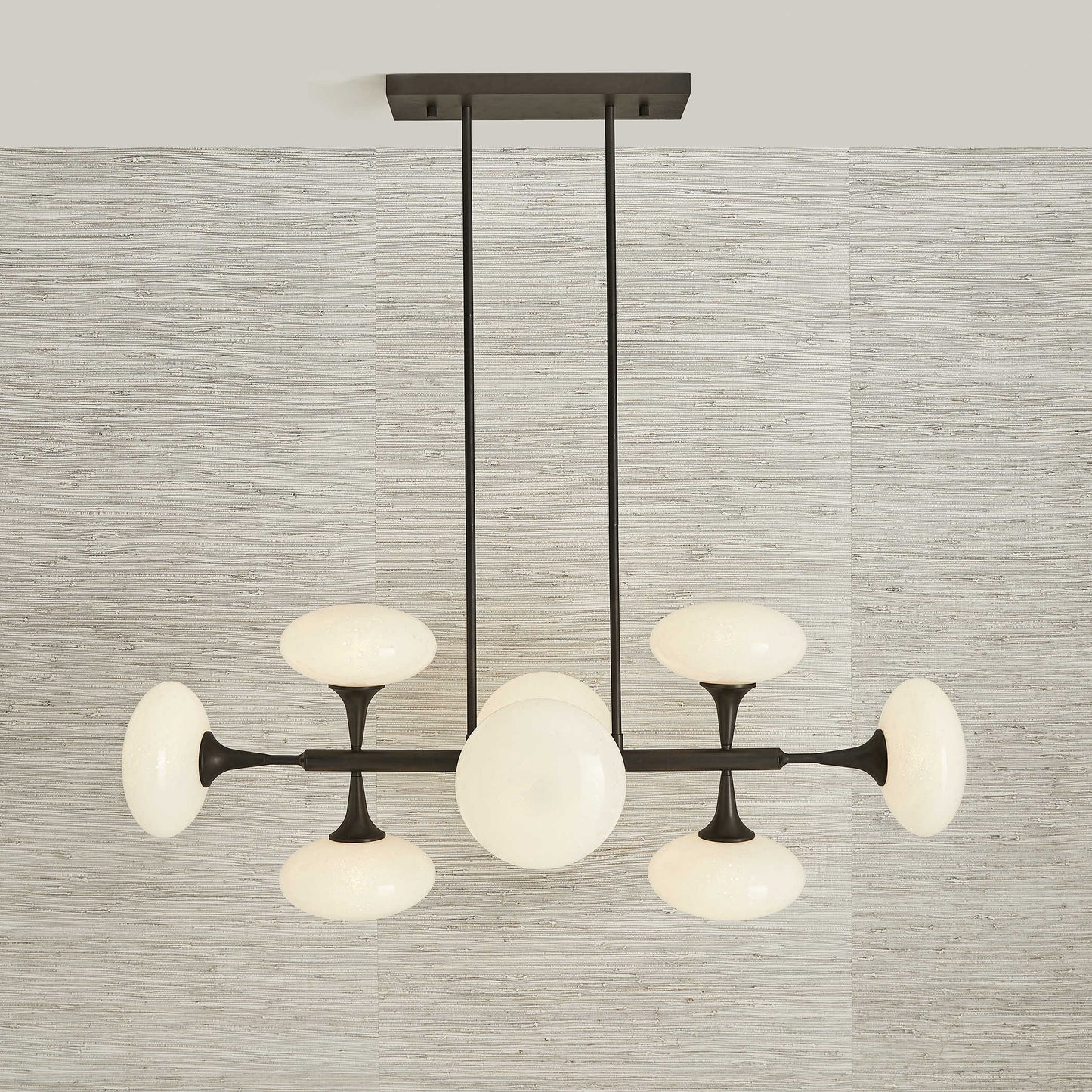 Vienna, 8 Lt Pendant - Brass