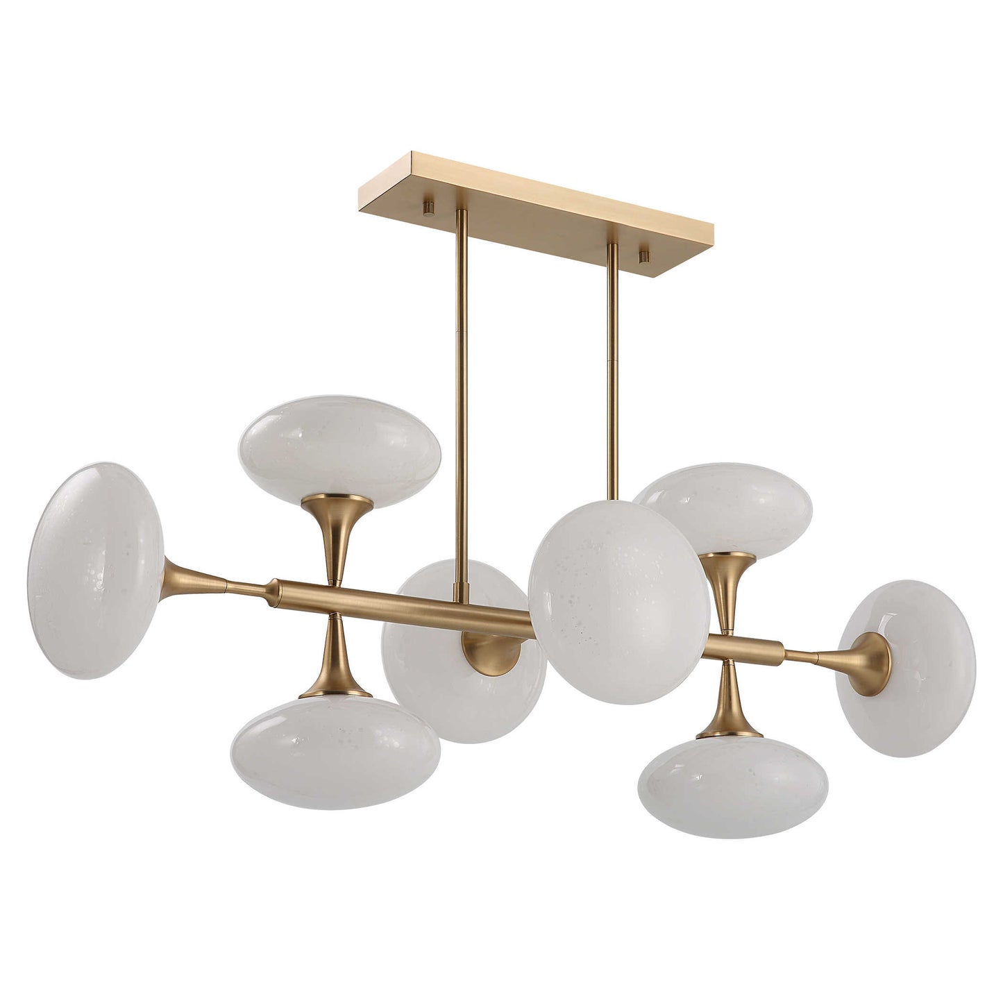Vienna, 8 Lt Pendant - Brass