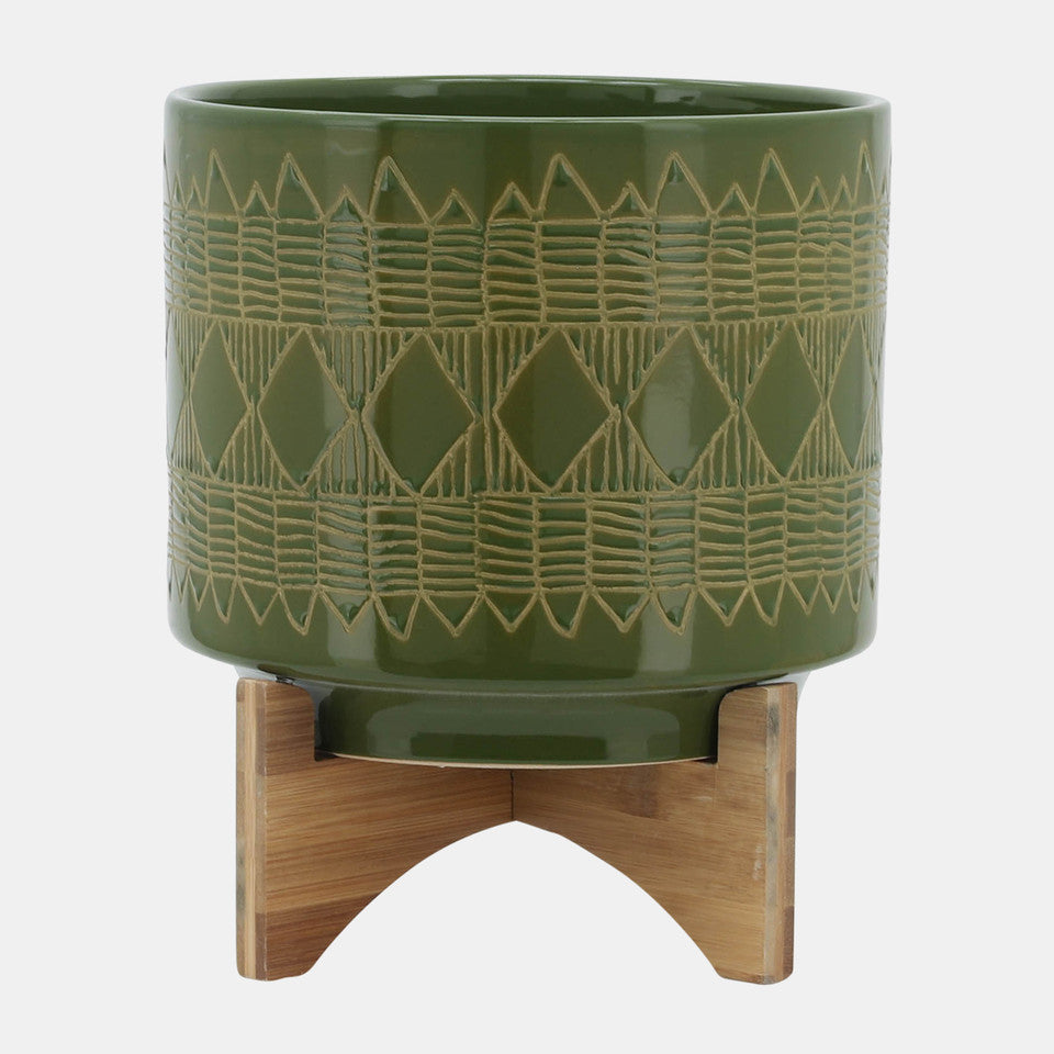 Maceta Verde Azteca