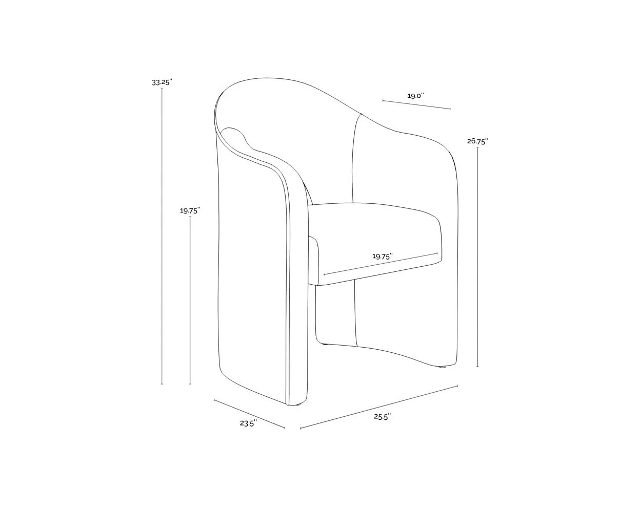 Anaya Dining Armchair