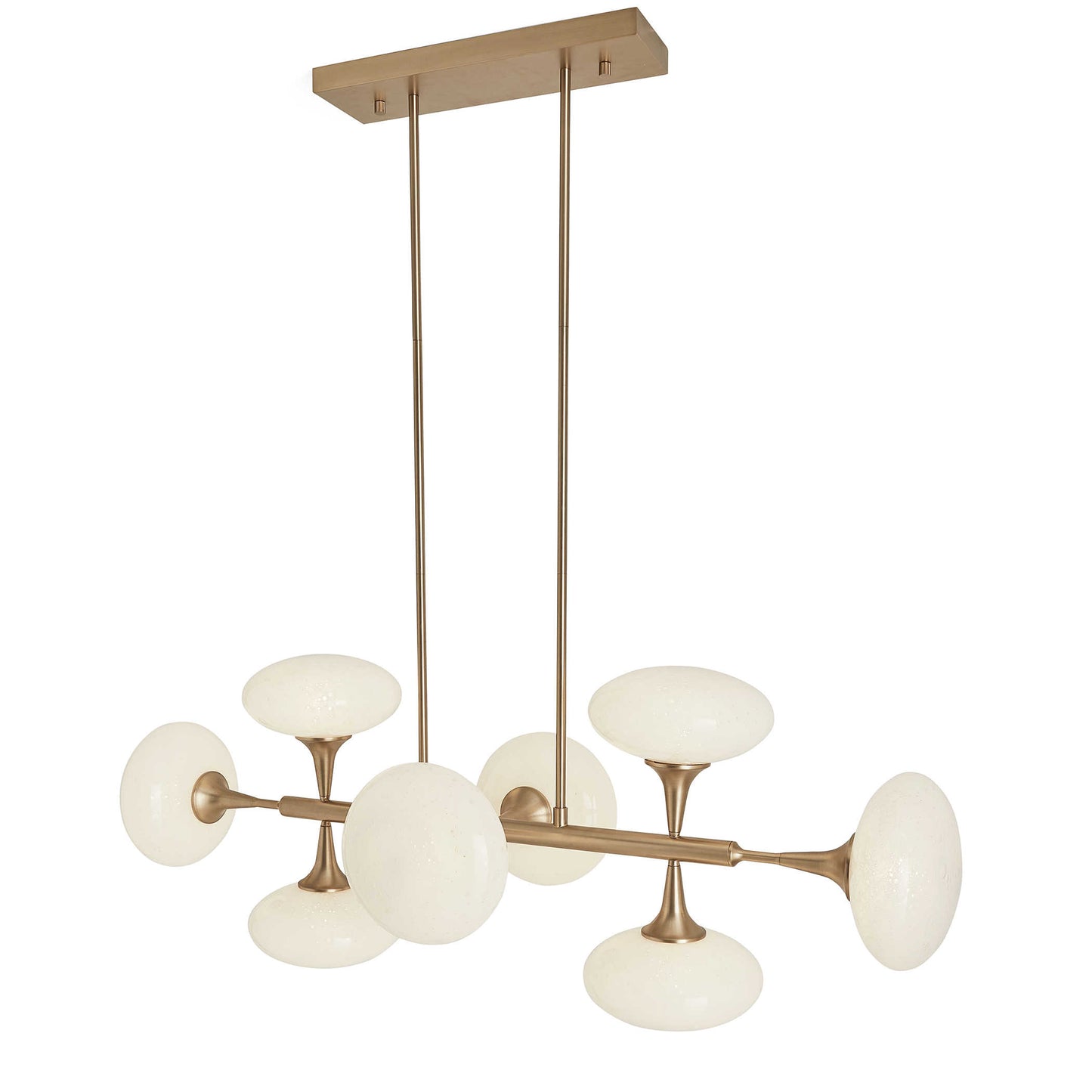 Vienna, 8 Lt Pendant - Brass