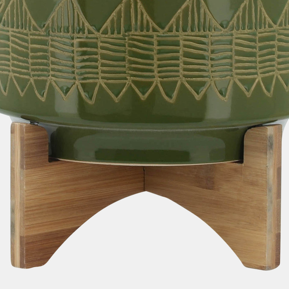 Maceta Verde Azteca