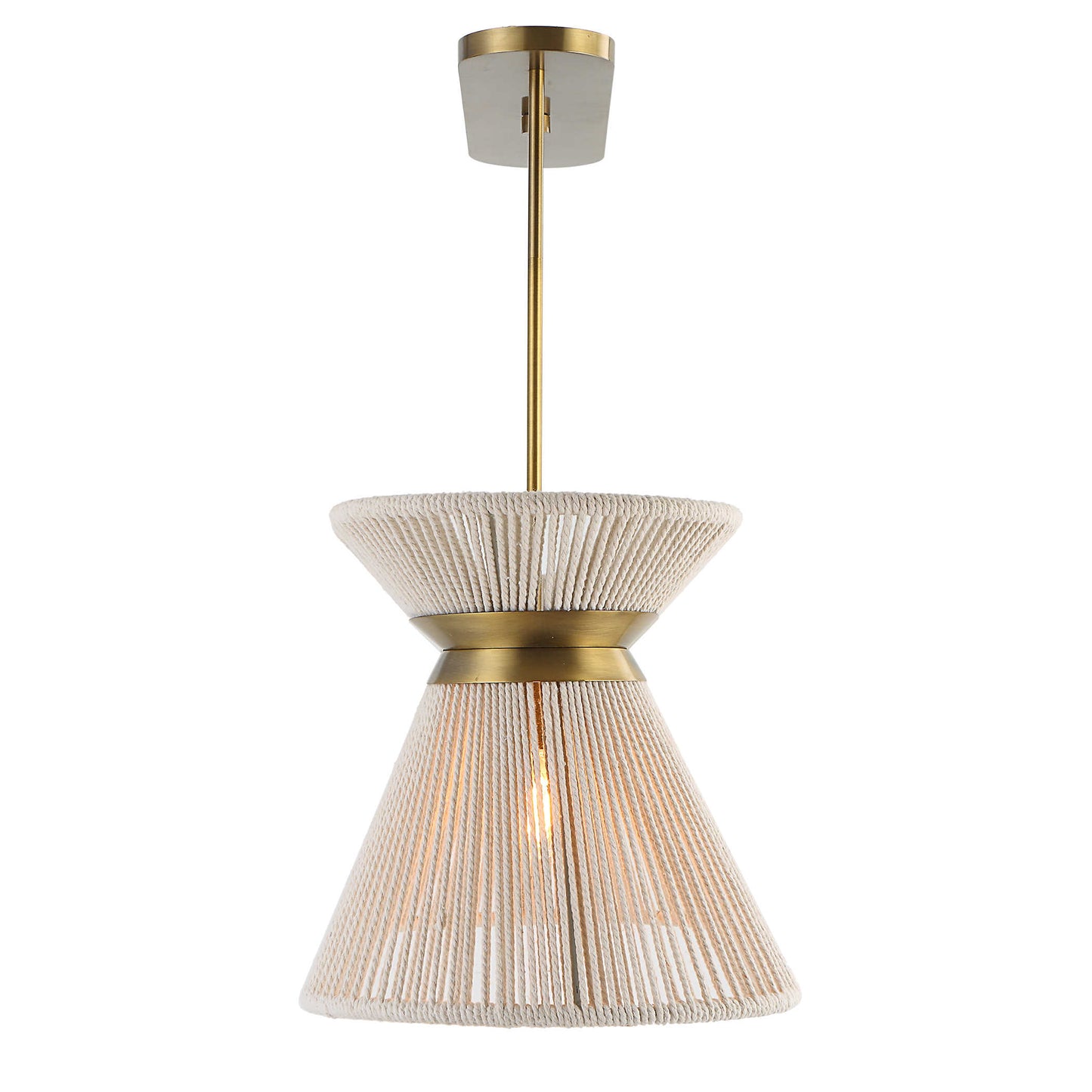 HIGHLY STRUNG, 5 LT LINEAR PENDANT - WHITE