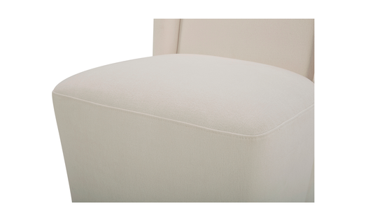 SILLA DE COMEDOR CON RUEDAS CORMAC TEJIDO DE ALTO RENDIMIENTO