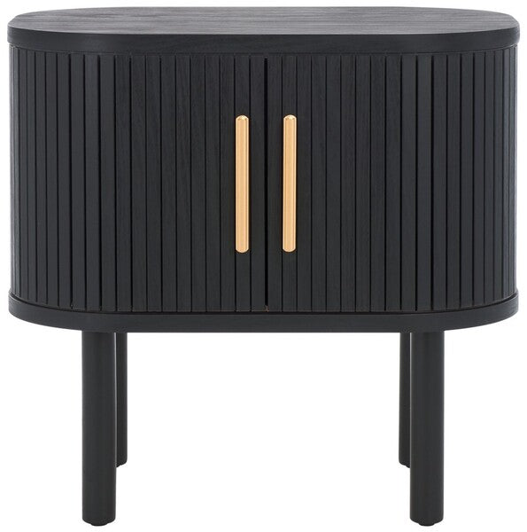 Tealla 2 Tambour Door Nightstand