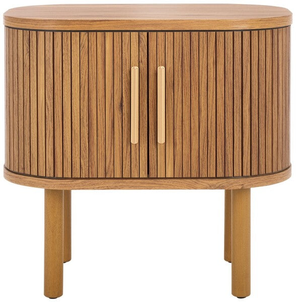 Tealla 2 Tambour Door Nightstand