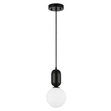 AMAGIRI, GLASS / IRON PENDANT - SET OF 3
