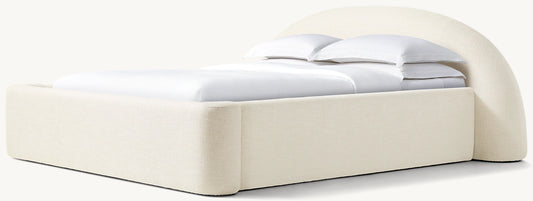 QUIN FABRIC PANEL BED