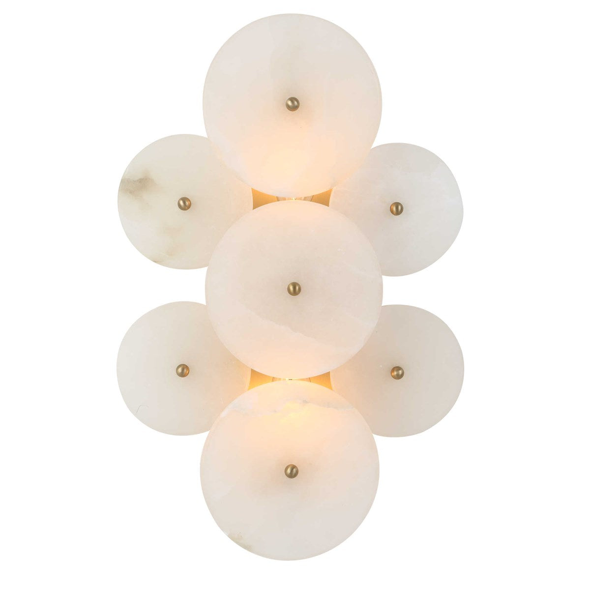 RESPLANDOR DE ALABASTRO, CANDELABRO DE 2 LT