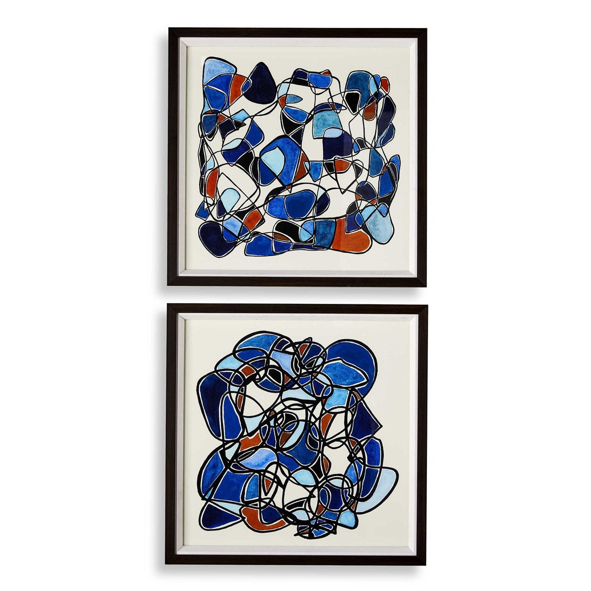 CONGREGATION FRAMED PRINTS, S/2