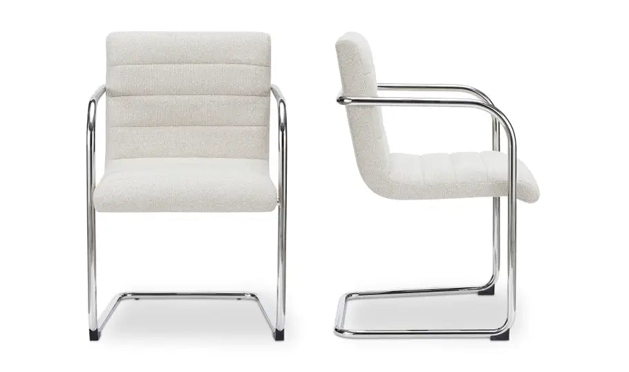 Pedro Dining Chair Beige Set of Two