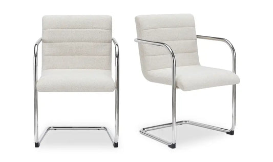 Pedro Dining Chair Beige Set of Two