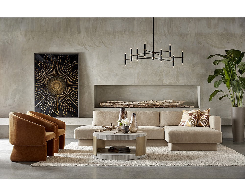 Lauryn Lounge Chair- Danny Navy