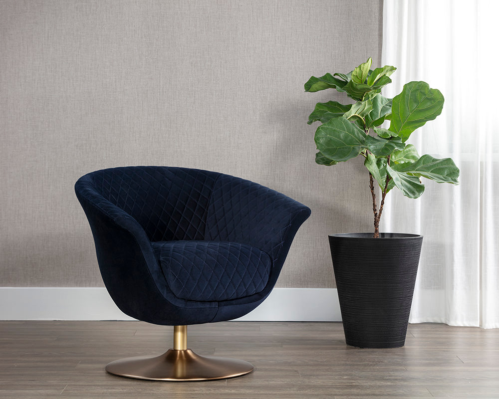 Sillón giratorio Carine