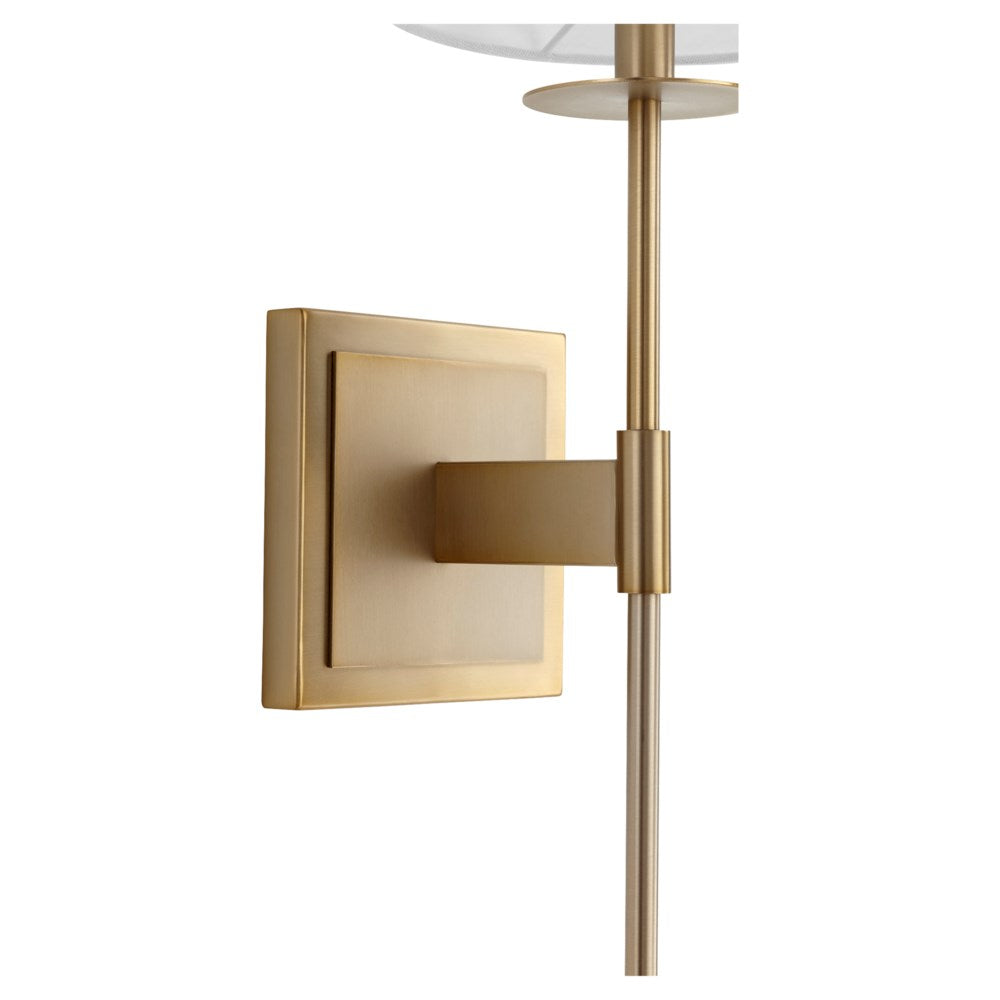 Soporte de pared de latón envejecido Kubel