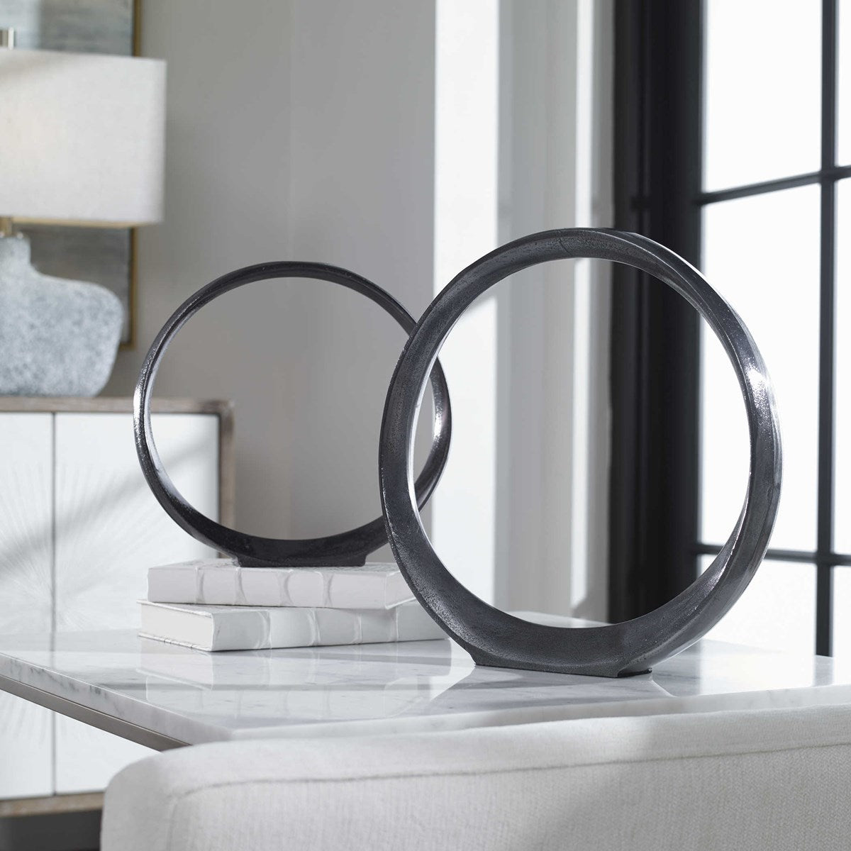 ORBITS RING SCULPTURES, S/2