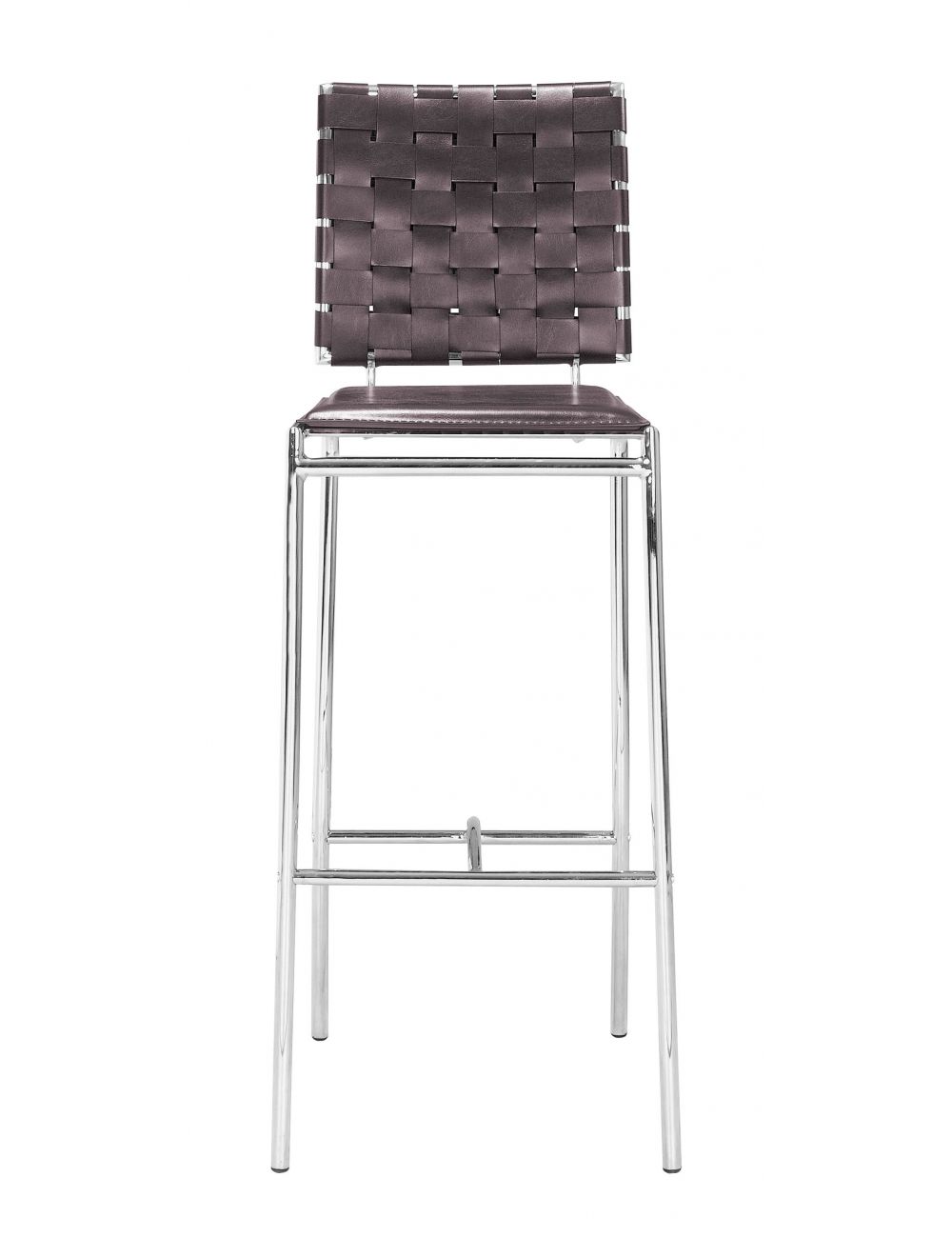 Silla de bar Criss Cross Espresso