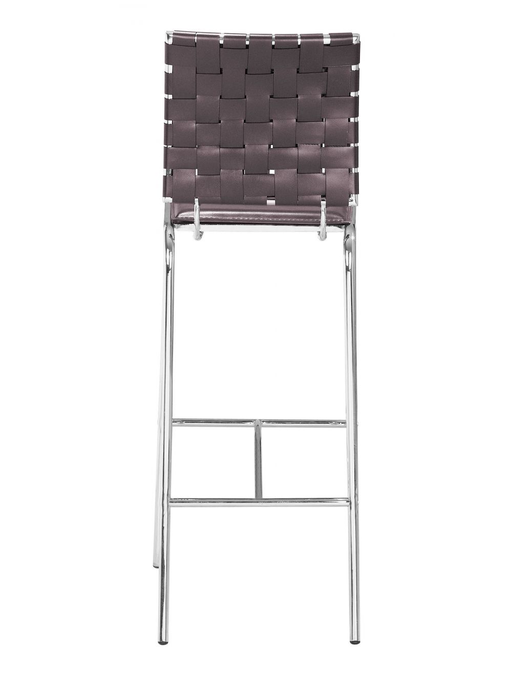 Silla de bar Criss Cross Espresso
