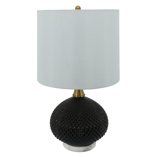 Lámpara de Mesa Cut Glass 27"