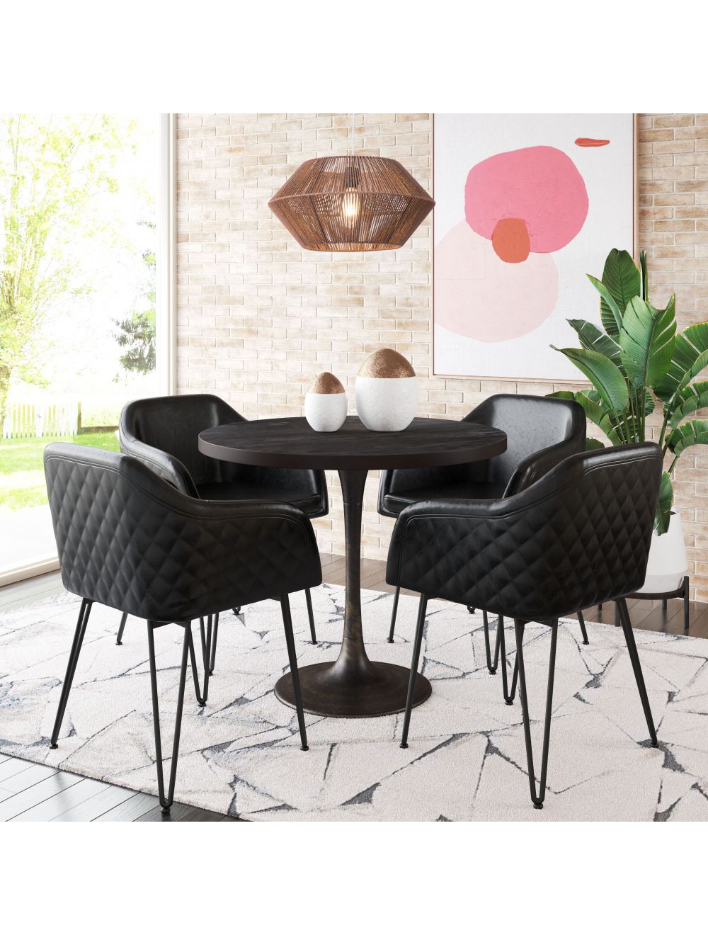 Kendrick Ceiling Lamp Brown