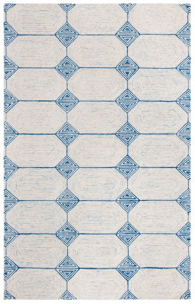 Tapete Abstract Collection Design: ABT658A Marfil/Azul