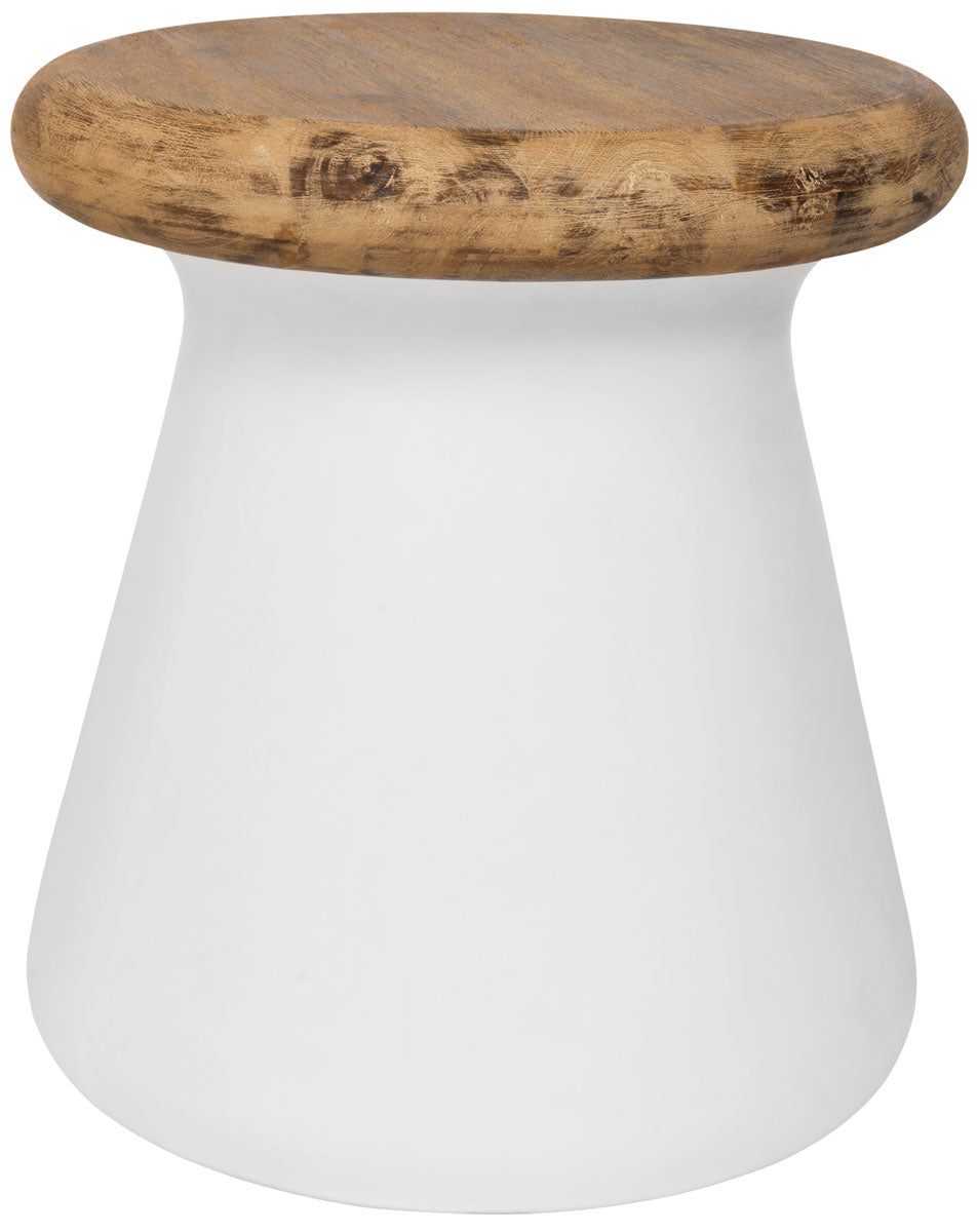 Button Accent Stool
