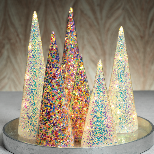 LED Sequin Tree - Multicolor