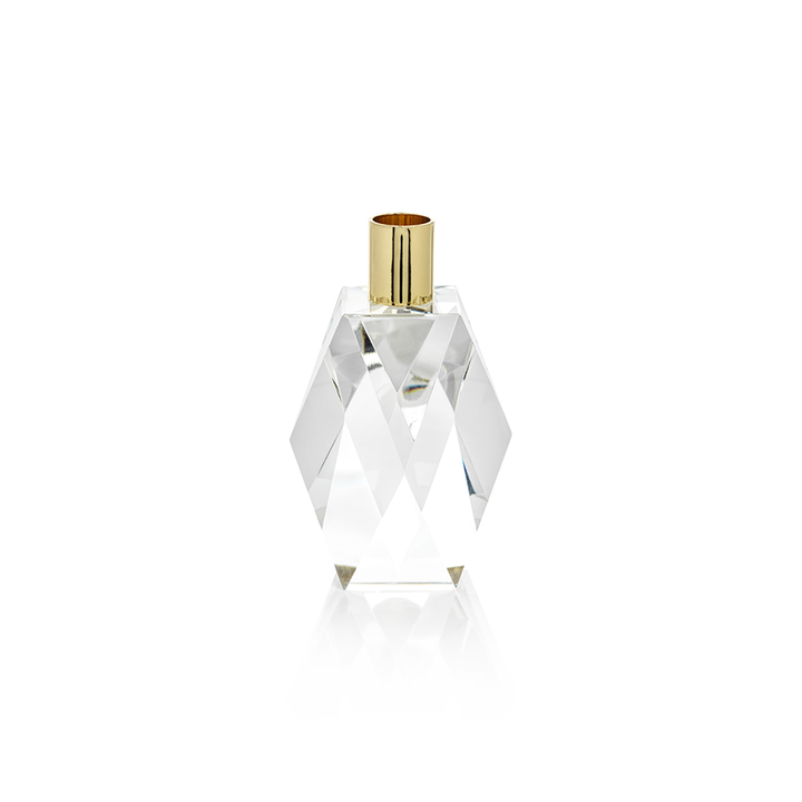 Florence Crystal Candle Holder - Diamond