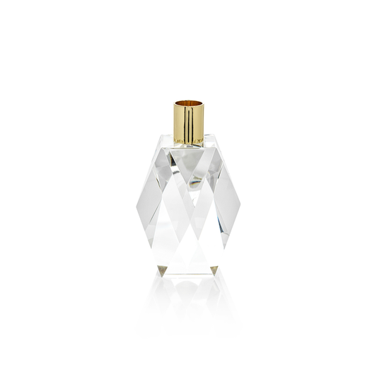 Florence Crystal Candle Holder - Diamond