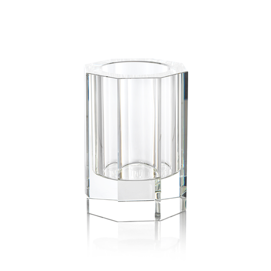 Emilia Crystal Vase - Octagonal