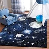 Tapete Carousel Kids Collection Design: Gris/Azul claro CRK122M