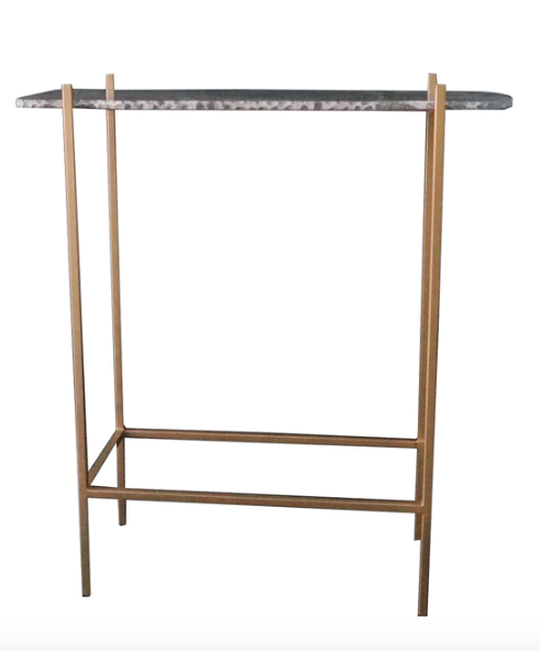 Consola Earth Wind Fire cubierta de mármol