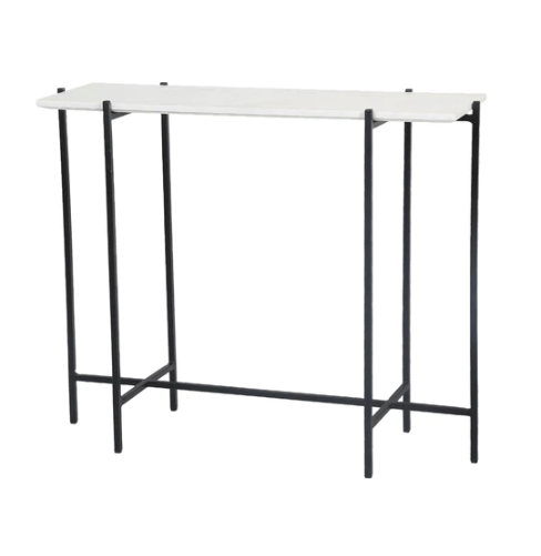 Consola Fuction - Mármol blanco