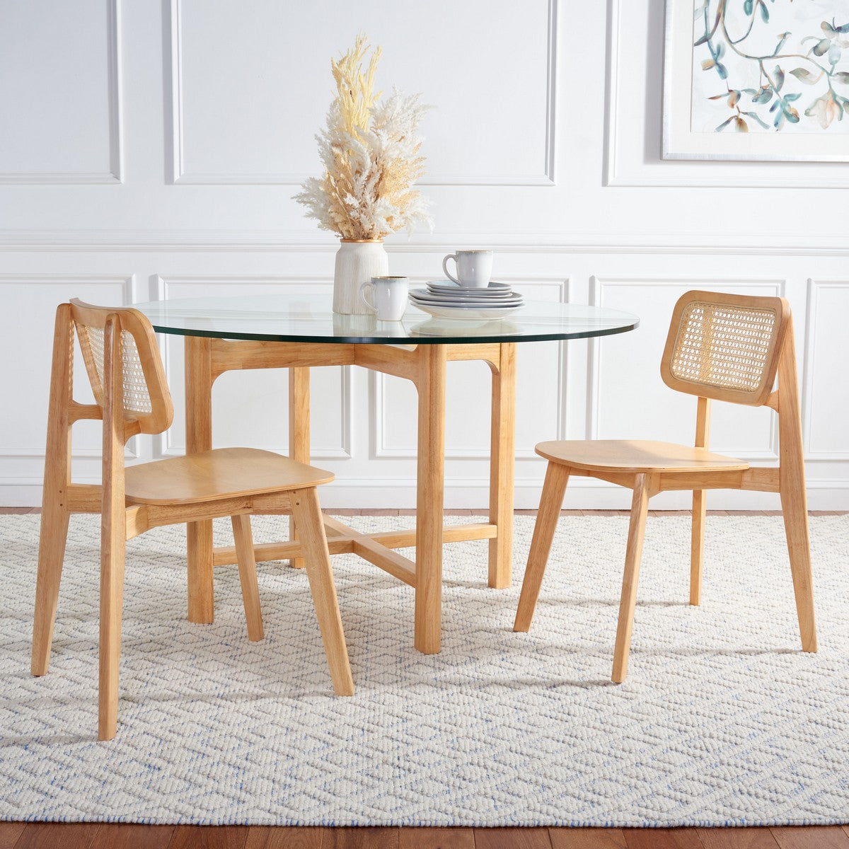 Silla de Comedor de Caña Luz