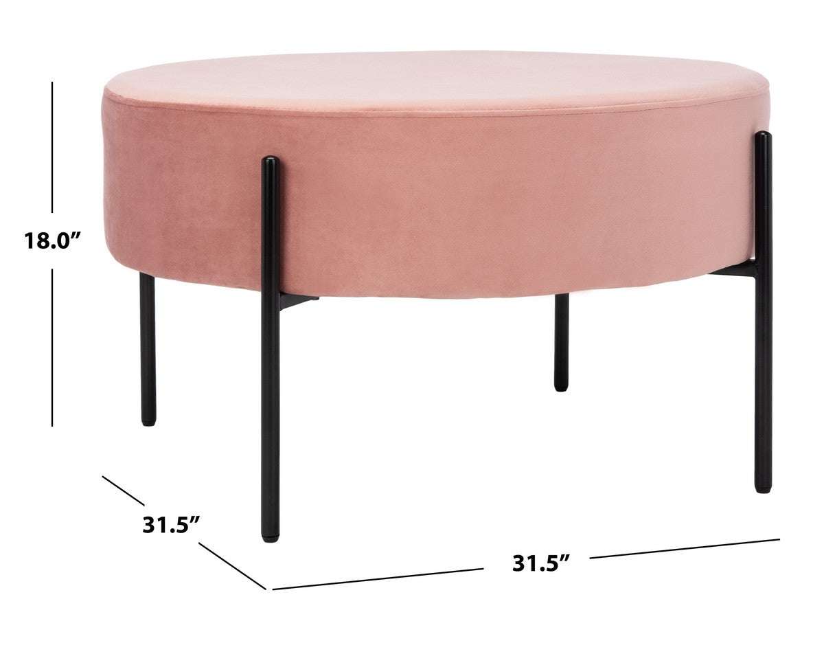 Lisbon Round Cocktail Ottoman