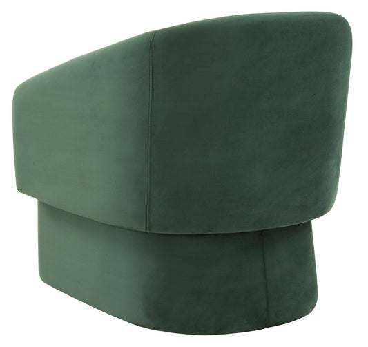 Sillón decorativo con respaldo de barril Susie